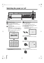 Preview for 14 page of Sanyo DSR-2108 Instruction Manual