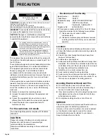 Предварительный просмотр 2 страницы Sanyo DSR - 300 Instruction Manual