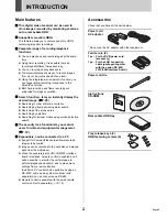 Предварительный просмотр 3 страницы Sanyo DSR - 300 Instruction Manual