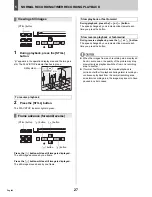 Предварительный просмотр 28 страницы Sanyo DSR - 300 Instruction Manual