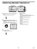 Предварительный просмотр 71 страницы Sanyo DSR-3000 Instruction Manual