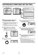 Предварительный просмотр 46 страницы Sanyo DSR-3000P Instruction Manual