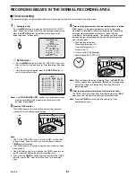 Preview for 22 page of Sanyo DSR-3009 Instruction Manual