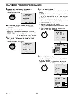 Preview for 34 page of Sanyo DSR-3009 Instruction Manual