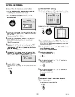 Preview for 49 page of Sanyo DSR-3009 Instruction Manual