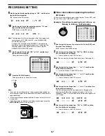 Preview for 58 page of Sanyo DSR-3009 Instruction Manual