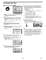 Preview for 63 page of Sanyo DSR-3009 Instruction Manual