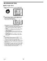 Preview for 64 page of Sanyo DSR-3009 Instruction Manual