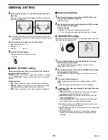 Preview for 73 page of Sanyo DSR-3009 Instruction Manual