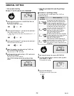 Preview for 75 page of Sanyo DSR-3009 Instruction Manual