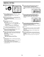 Preview for 79 page of Sanyo DSR-3009 Instruction Manual