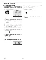 Preview for 80 page of Sanyo DSR-3009 Instruction Manual