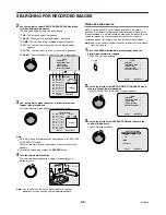 Preview for 33 page of Sanyo DSR-3009P Instruction Manual