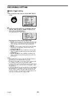 Preview for 64 page of Sanyo DSR-3009P Instruction Manual