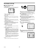Preview for 68 page of Sanyo DSR-3009P Instruction Manual