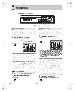 Предварительный просмотр 20 страницы Sanyo DSR-3506 Instruction Manual