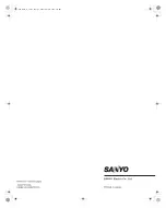 Предварительный просмотр 110 страницы Sanyo DSR-3506 Instruction Manual