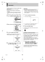 Preview for 62 page of Sanyo DSR-3506P Instruction Manual