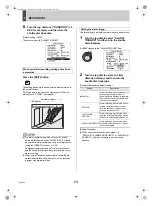 Предварительный просмотр 74 страницы Sanyo DSR-3506P Instruction Manual