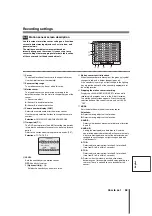 Preview for 59 page of Sanyo DSR-3706PA Instruction Manual