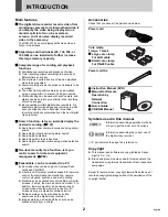 Preview for 3 page of Sanyo DSR-3709 Instruction Manual