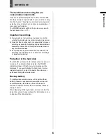 Preview for 7 page of Sanyo DSR-3709 Instruction Manual