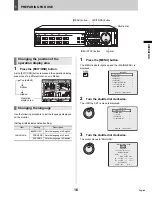 Preview for 17 page of Sanyo DSR-3709 Instruction Manual