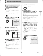 Preview for 33 page of Sanyo DSR-3709P Instruction Manual