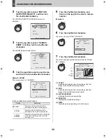 Preview for 36 page of Sanyo DSR-3709P Instruction Manual
