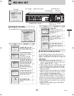 Preview for 61 page of Sanyo DSR-3709P Instruction Manual