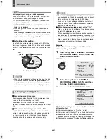 Preview for 66 page of Sanyo DSR-3709P Instruction Manual