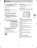 Preview for 75 page of Sanyo DSR-3709P Instruction Manual