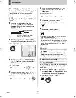 Preview for 78 page of Sanyo DSR-3709P Instruction Manual