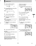 Preview for 91 page of Sanyo DSR-3709P Instruction Manual