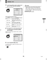 Preview for 99 page of Sanyo DSR-3709P Instruction Manual