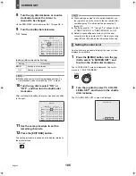Preview for 106 page of Sanyo DSR-3709P Instruction Manual