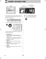 Preview for 108 page of Sanyo DSR-3709P Instruction Manual