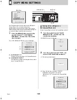 Preview for 110 page of Sanyo DSR-3709P Instruction Manual