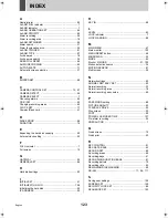 Preview for 124 page of Sanyo DSR-3709P Instruction Manual