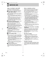 Preview for 8 page of Sanyo DSR-5009P Instruction Manual