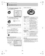 Preview for 22 page of Sanyo DSR-5009P Instruction Manual