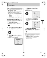 Preview for 109 page of Sanyo DSR-5009P Instruction Manual