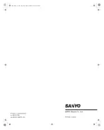 Preview for 227 page of Sanyo DSR-5009P Instruction Manual