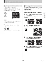 Preview for 25 page of Sanyo DSR-5709P Instruction Manual