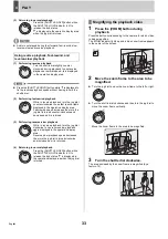 Preview for 34 page of Sanyo DSR-5709P Instruction Manual