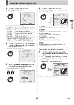 Preview for 49 page of Sanyo DSR-5709P Instruction Manual