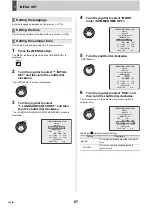 Preview for 68 page of Sanyo DSR-5709P Instruction Manual