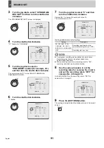 Preview for 92 page of Sanyo DSR-5709P Instruction Manual