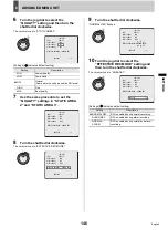 Preview for 147 page of Sanyo DSR-5709P Instruction Manual