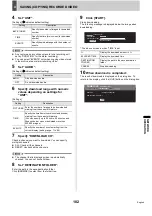 Preview for 183 page of Sanyo DSR-5709P Instruction Manual